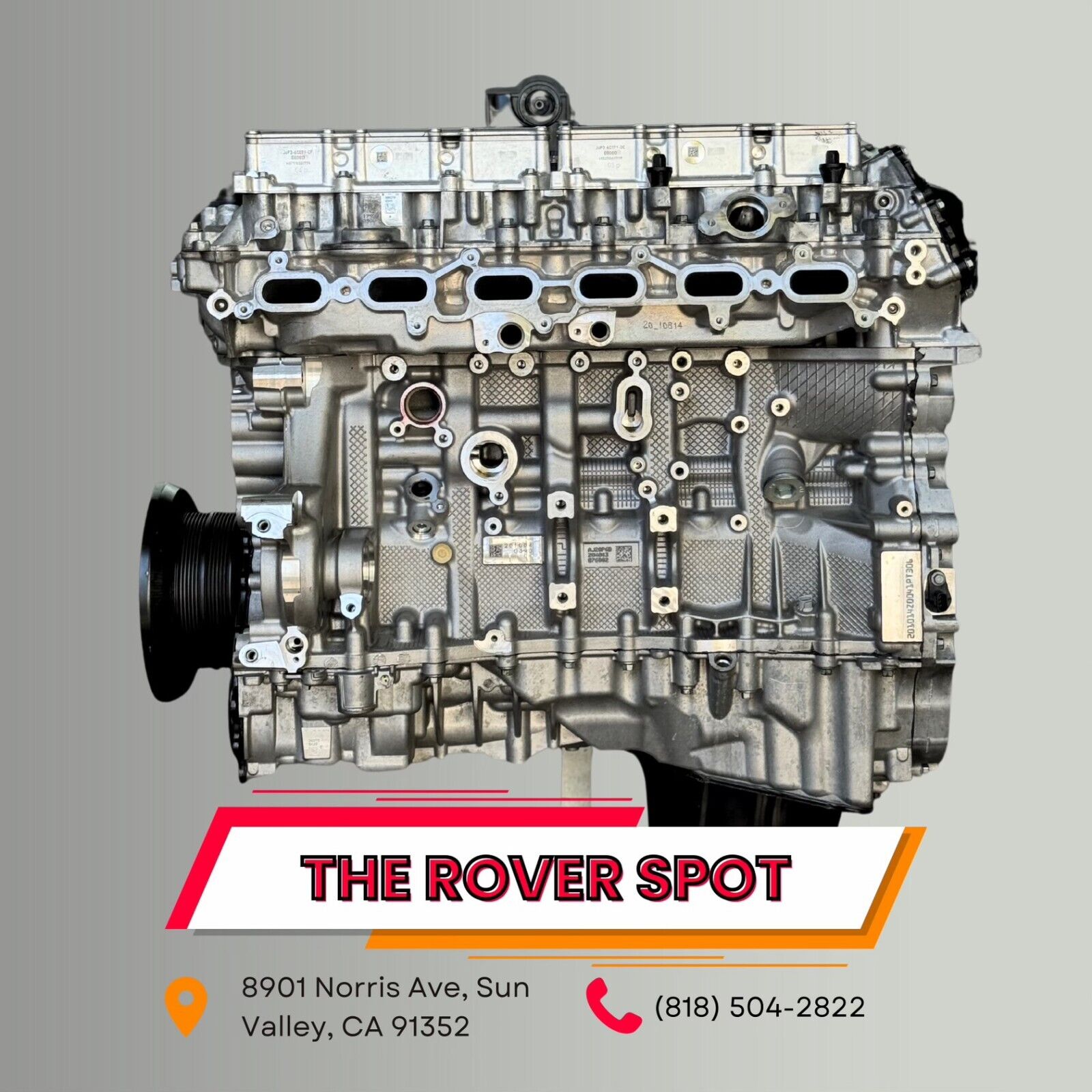 Land Rover Defender (L663) 3.0L i6 Ingenium Remanufactured Engine Part – OEM LR121443