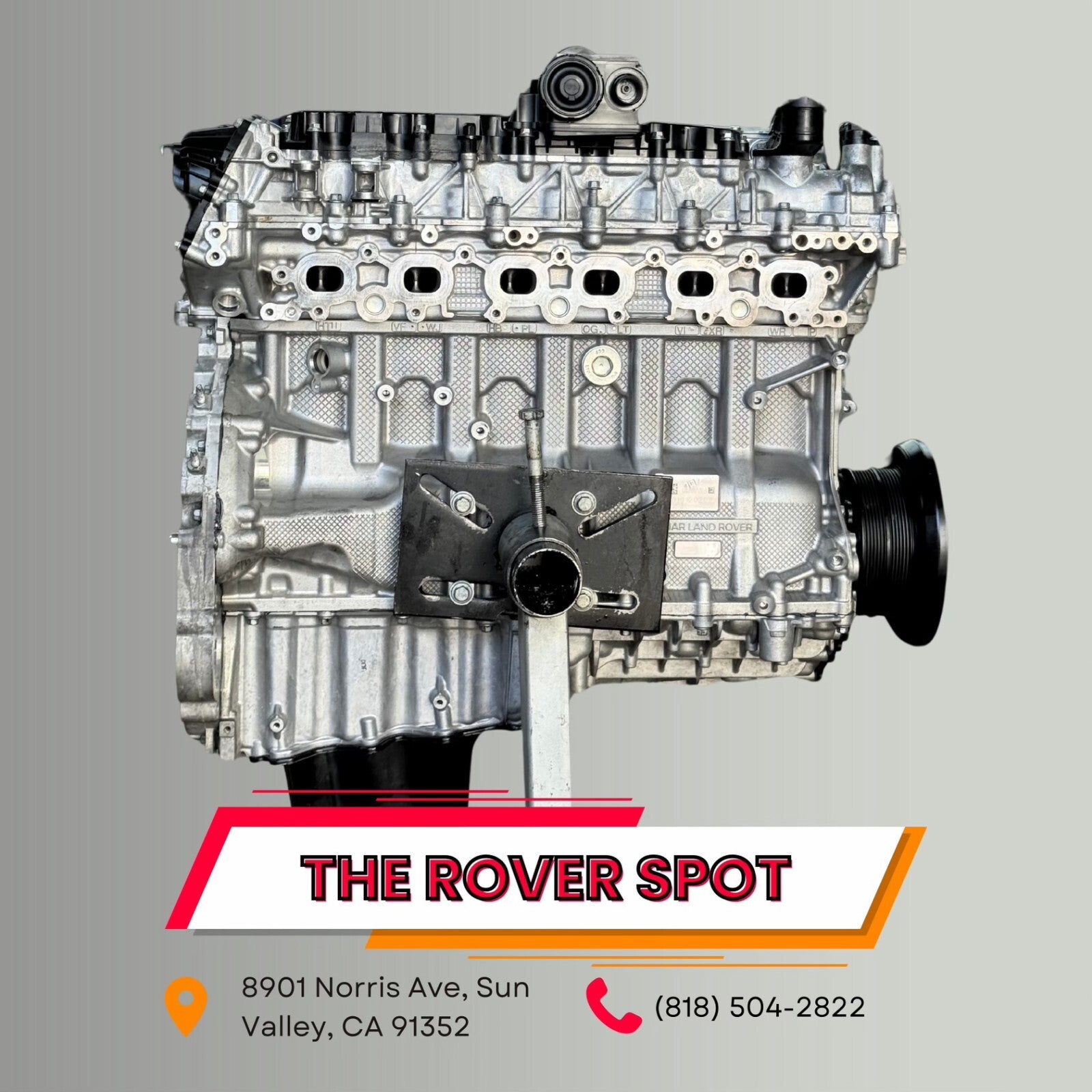 Range Rover Sport (L494) 3.0L i6 Ingenium Remanufactured Engine Part – OEM LR121443