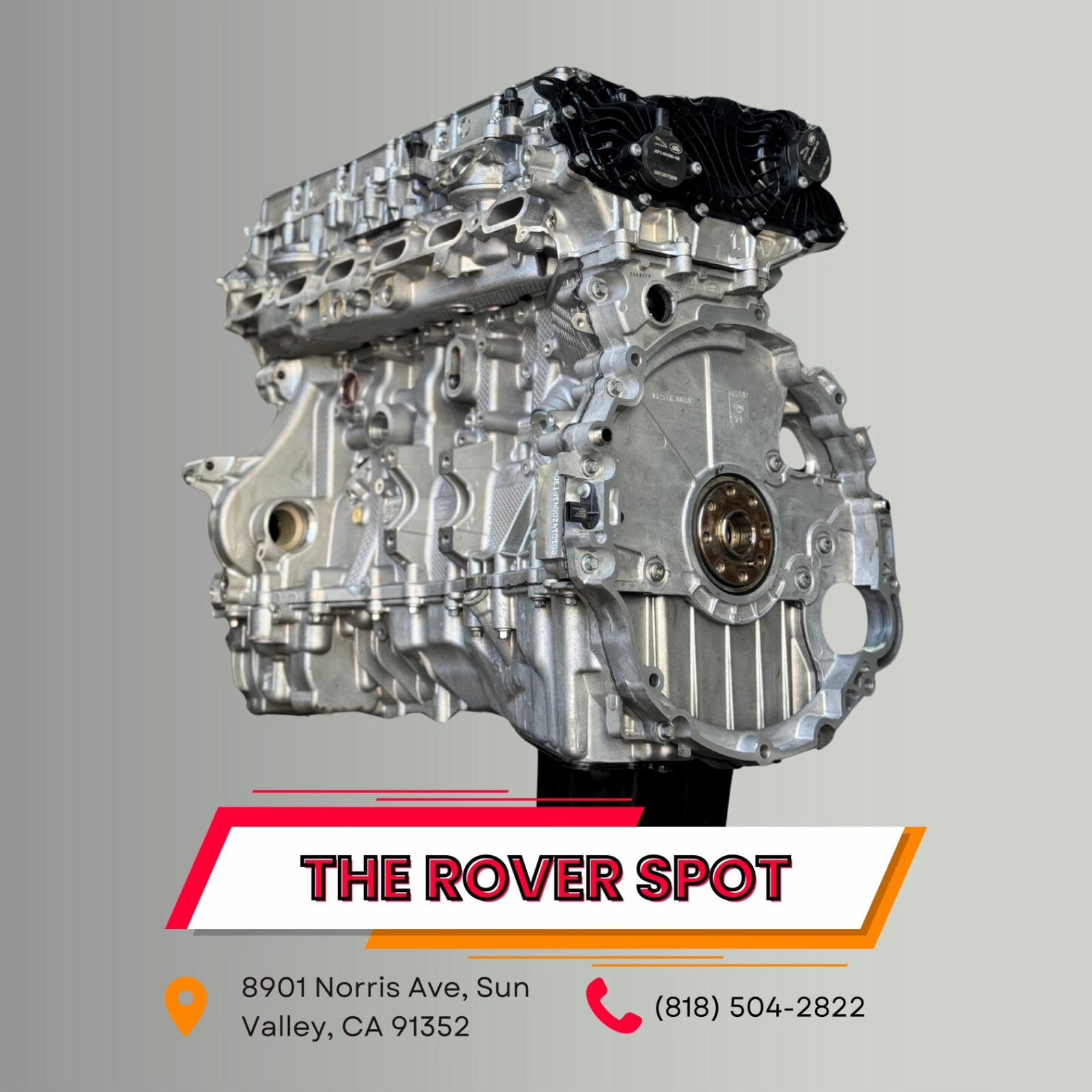 Range Rover Sport (L494) 3.0L i6 Ingenium Remanufactured Engine Part – OEM LR121443
