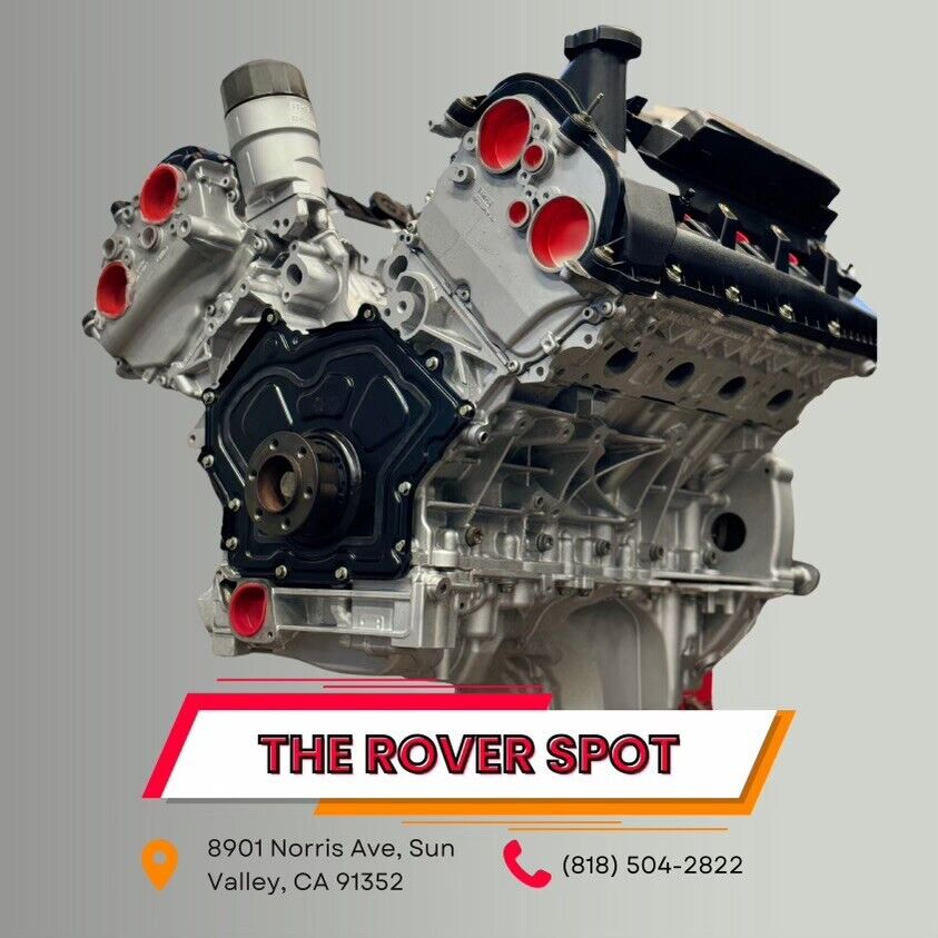 2010 2011 2012 2013 Land Rover LR4 5.0 V8 N/A Remanufactured Engine – OEM LR079064