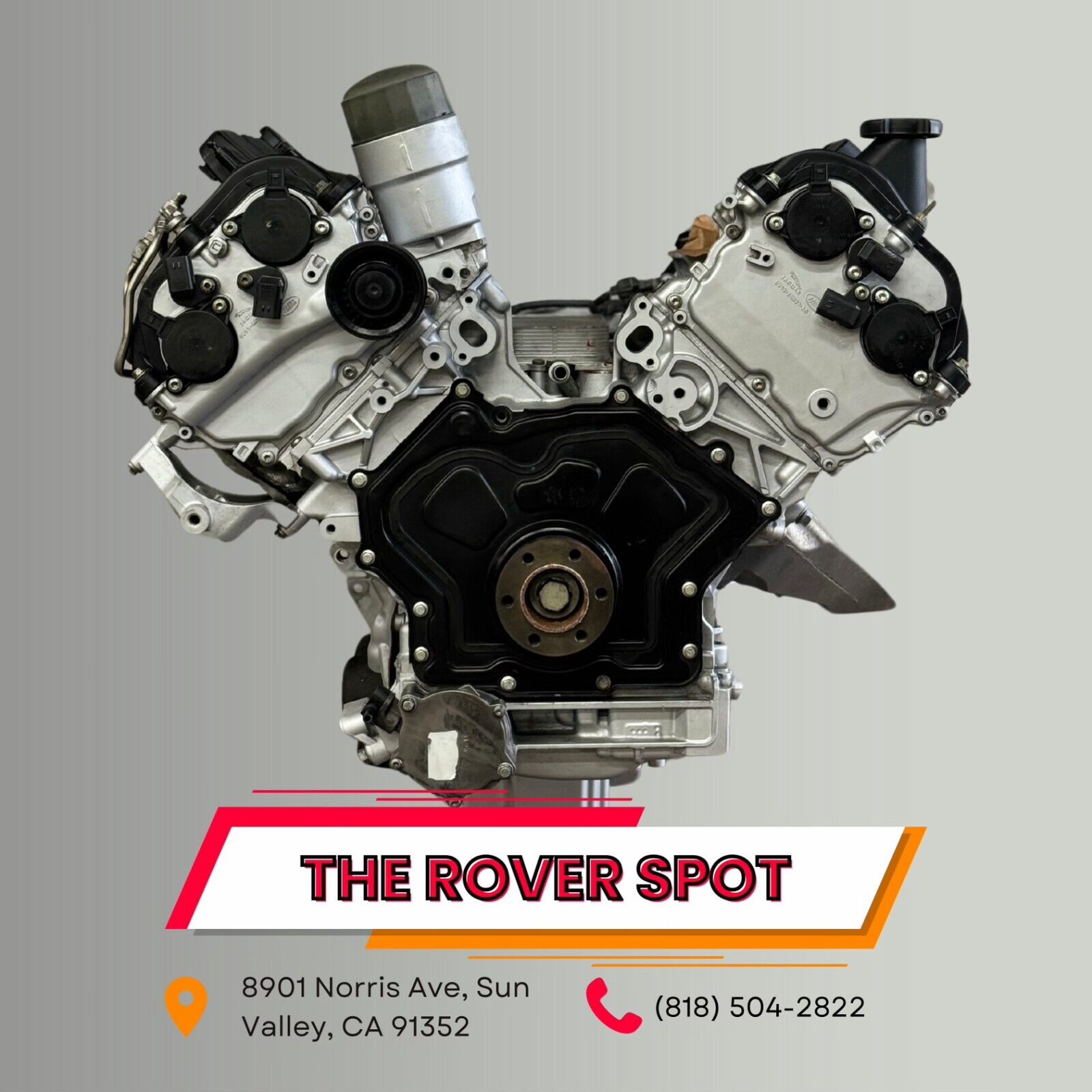 2014-2017 Range Rover Sport 3.0L V6 Supercharged Remanufactured Engine – OEM LR079611