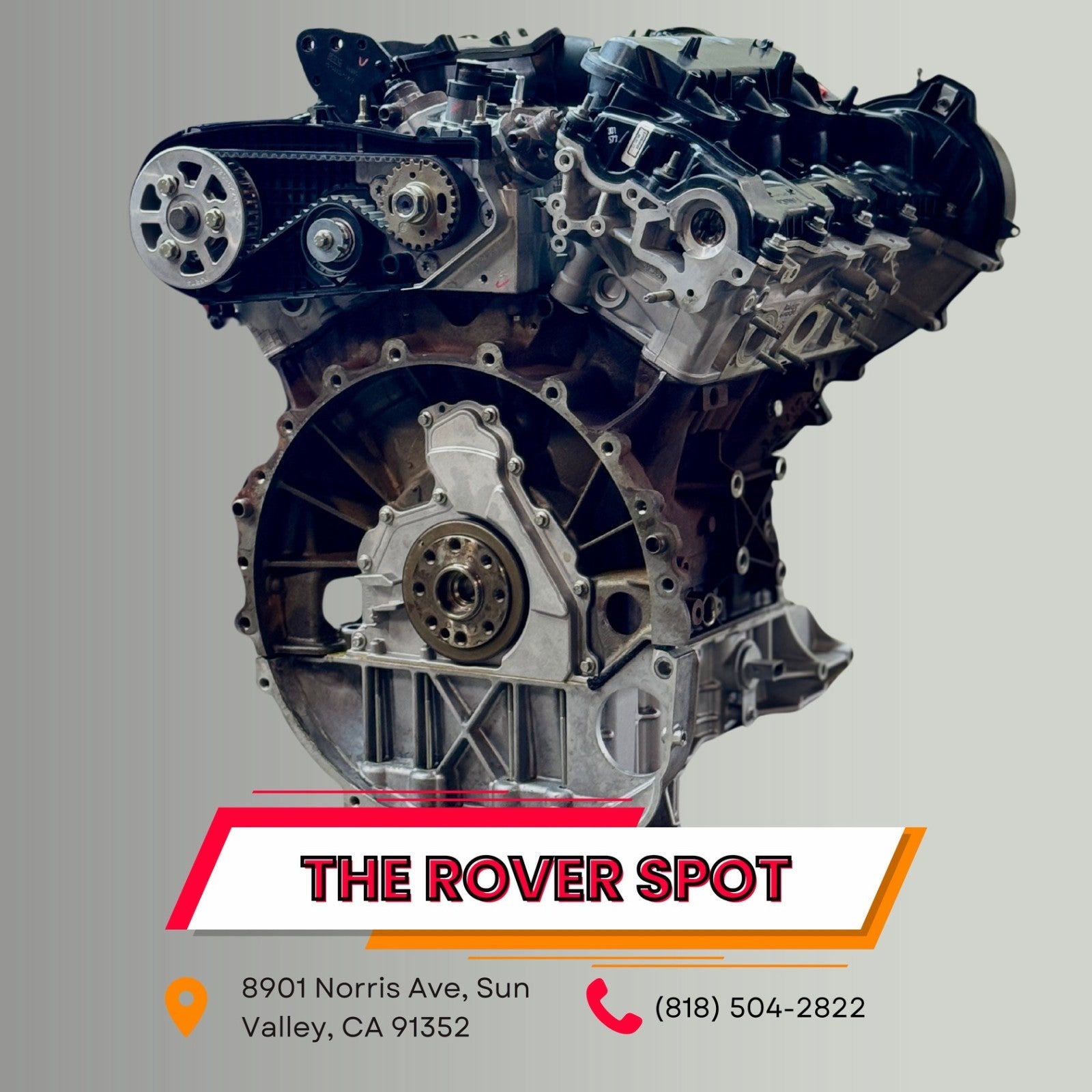 2017-2020 Land Rover Discovery 3.0L V6 Turbo Diesel Remanufactured Engine – OEM LR106166