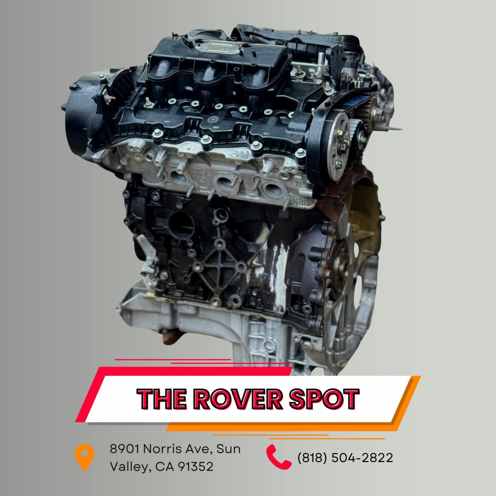 2017-2020 Land Rover Discovery 3.0L V6 Turbo Diesel Remanufactured Engine – OEM LR106166