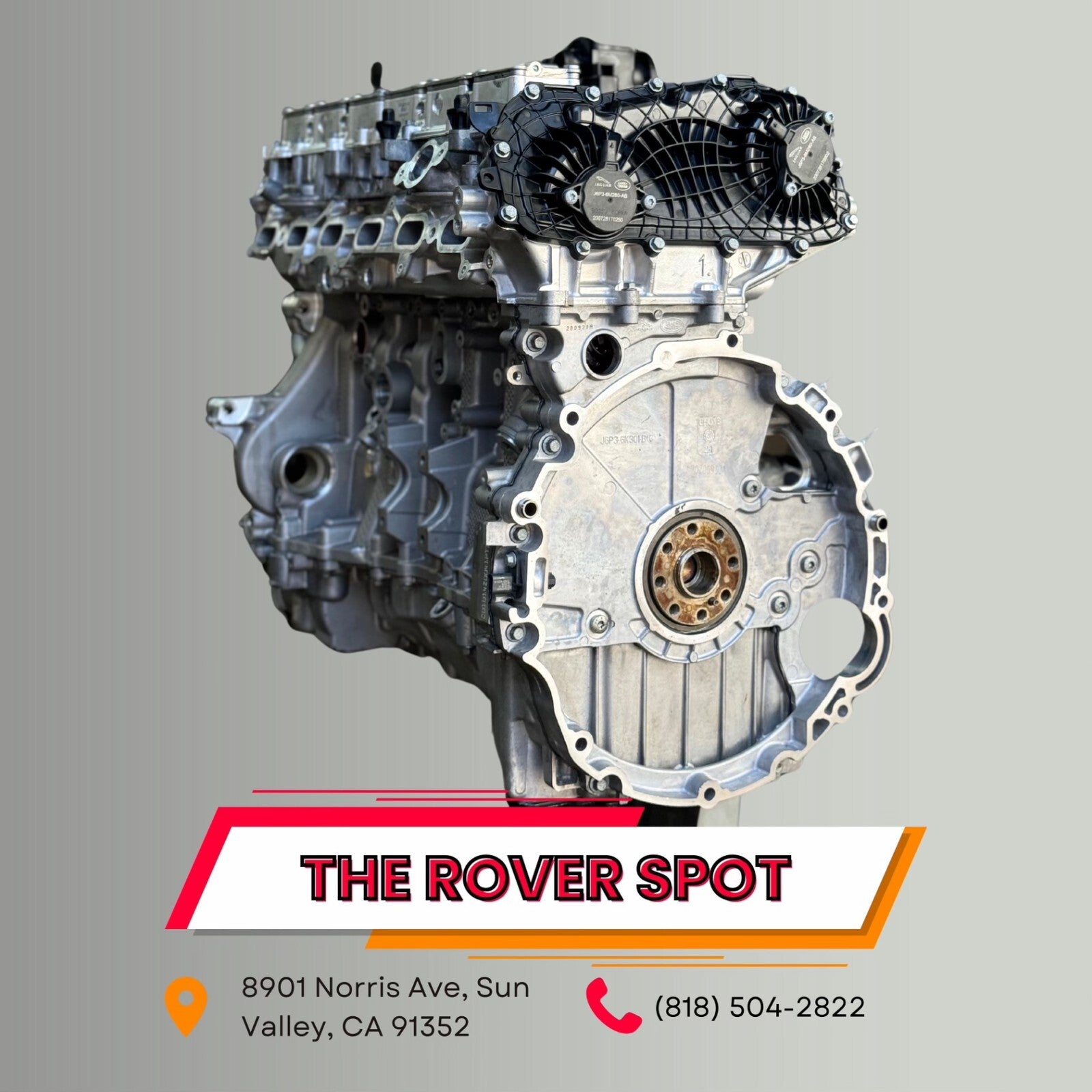 Land Rover Discovery 5 (L462) 3.0L i6 Ingenium Remanufactured Engine Part – OEM LR121443