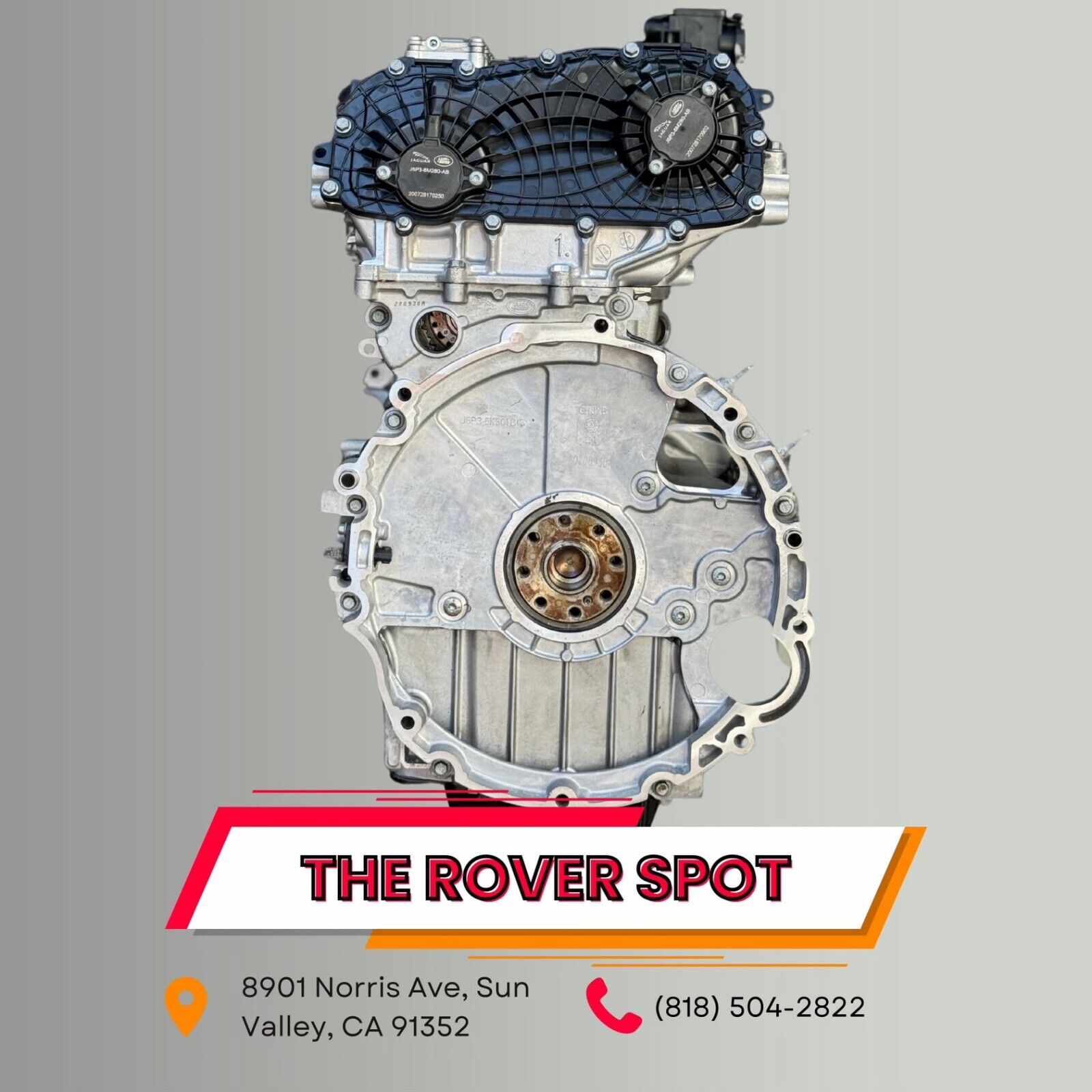 Land Rover Discovery 5 (L462) 3.0L i6 Ingenium Remanufactured Engine Part – OEM LR121443
