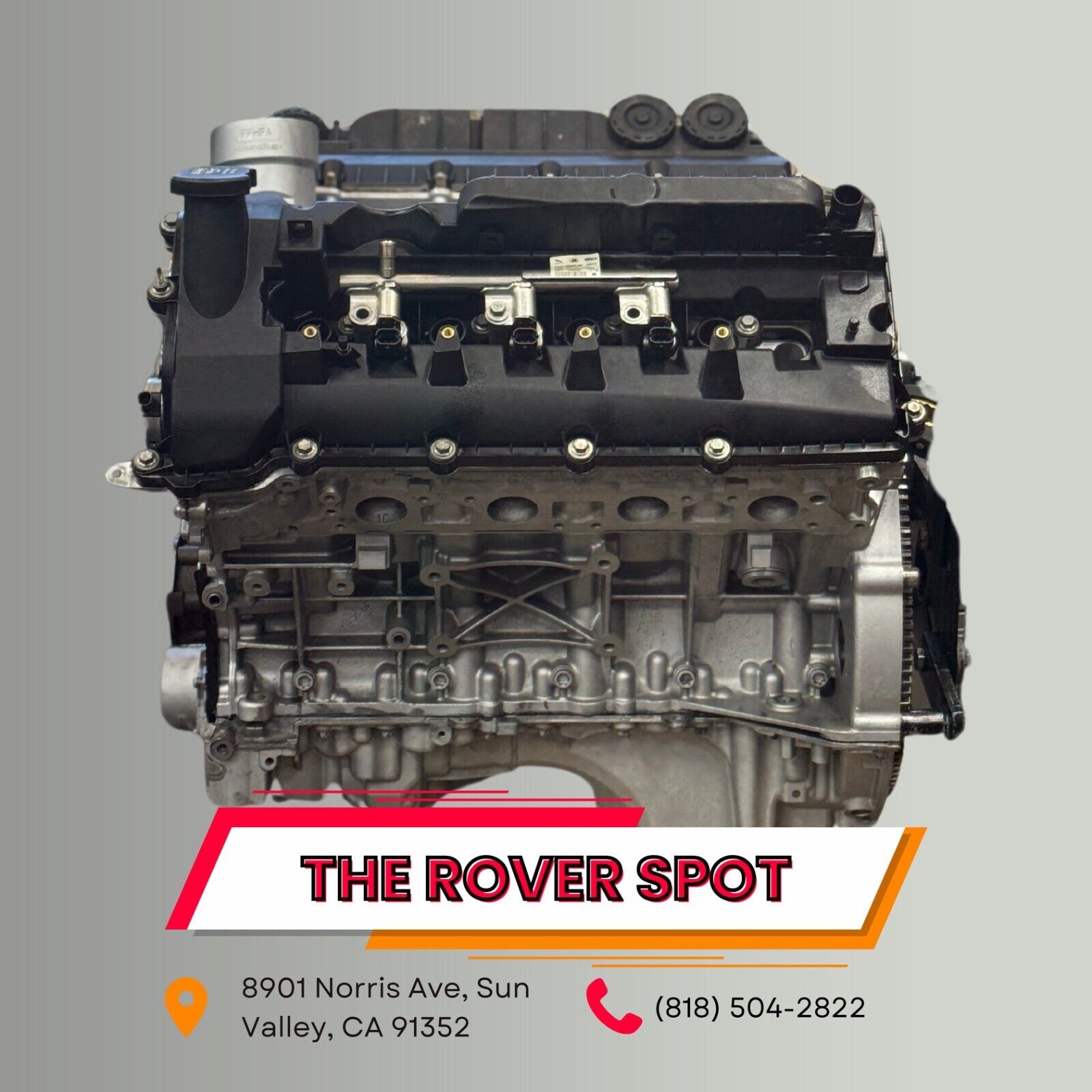 Land Rover Range Rover 5.0L V8 Supercharged Upgraded Remanufactured Engine