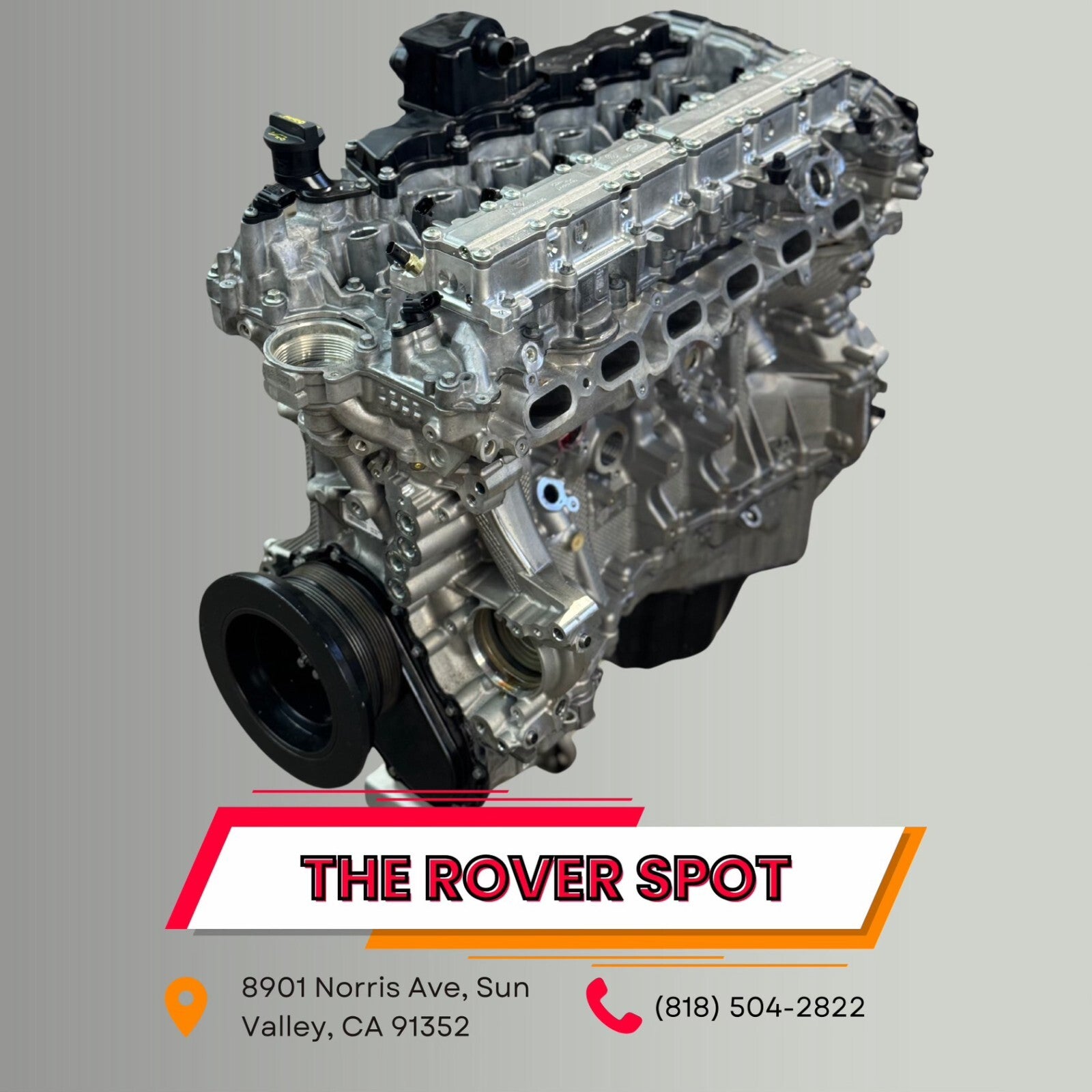 Land Rover Range Rover (L405) 3.0L i6 Ingenium Remanufactured Engine Part – OEM LR121443